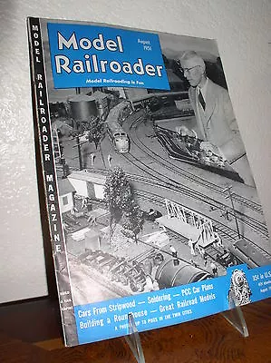 Model Railroader - August 1951 - Volume 18 No.8 • $9.95