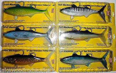 The Fish Wrestler Panther Martin 12  Rigged Vivif Mackerel Saltwater • $22.95