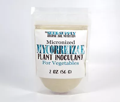 2 Oz Mycorrhizae For Vegetables - Micronized Endo Fungi Plant Inoculum  • $15.49