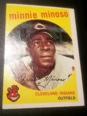 ~1959 T.c.g. Topps (#80)~ Minnie Minoso~ Oc (nm) • $16.59