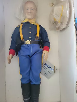 JOHN WAYNE Effanbee Doll 1981 Vintage Duke American Guardian Of The West Legend • $25.98