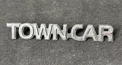 Vintage Lincoln TOWNCAR Script Car Emblem • $13.99