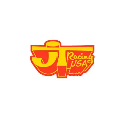 JT Racing - 3D Logo - Orange & Yellow Decal - Old School BMX • $11