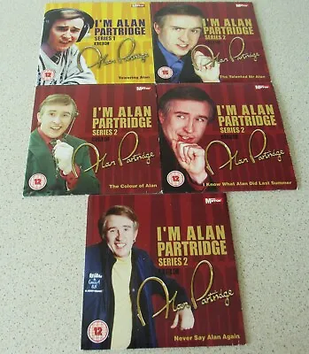 Alan Partridge I'm Alan Partridge X 5 Promo DVDs From Daily Mirror • £3.95