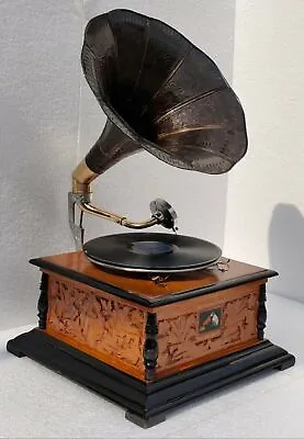 £298 • Buy HMV Gramophone Phonograph Working Antique Audio ,win-up Record Players, Vintage