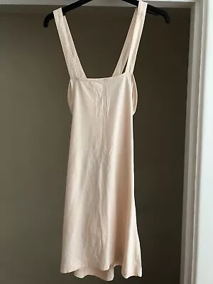 £6 • Buy Ladies Topshop Vest  Top Peach Colour Cross Back, Cut Out 