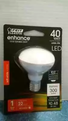 Feit Electric 3.3=40W Enhance LED Soft White Light Bulb E17 Base (48694) • $9.57