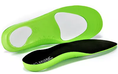 Orthotic Shoe Insoles Arch Support Inserts Plantar Fasciitis EdisonElite Classic • £0.99