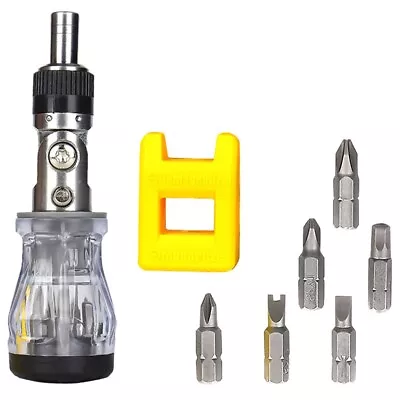 8 In 1 Screwdriver Multi-functional Multi-angle Household Ratchet Screwdriver • $22.20