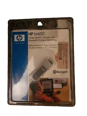 Hewlett Packard Bluetooth Adapter HP Q6398A PC Printer Wireless Bt450 NOS Sealed • $75