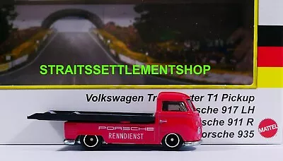 Hot Wheels 2024 Porsche Diorama Box Set Volkswagen Transporter T1 Pickup Loose • $12
