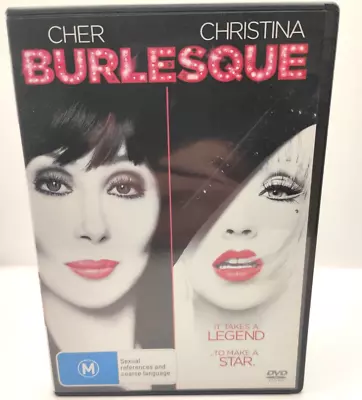 £3.79 • Buy Burlesque DVD Cher Christina Aguilera Drama Theatre ! R4 Free Postage - VGC A10