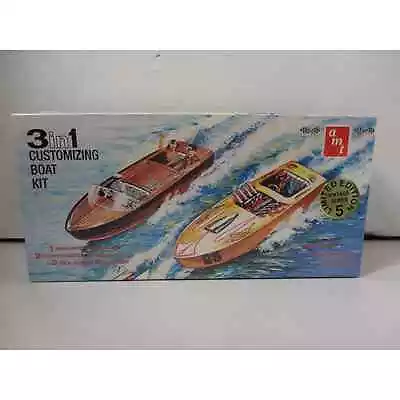 1/25 Scale Amt 3 In 1 Ccustomizing Boat Model Kit • $25