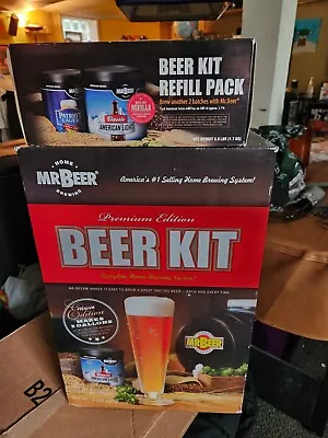 Mr. Beer Making Gallon Starter Kit W BONUS Kit; Craft Beer Kit Complete  • $30