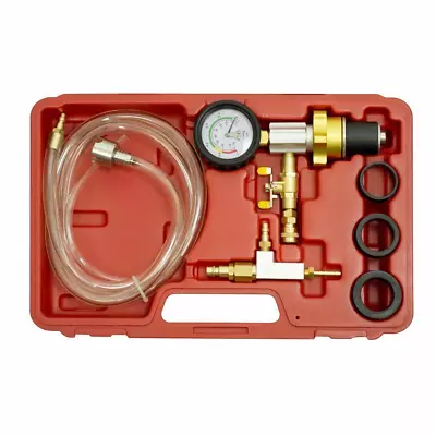 $38.99 • Buy Auto Car Radiator Coolant Vacuum Cooling System Refill & Purging Tool Gauge Kits