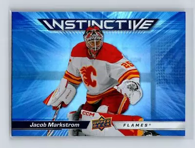 2023-24 UD Series 2 Instinctive  #IN-22 Jacob Markstrom Calgary Flames • $1.79