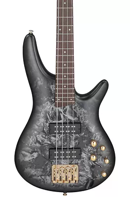 Ibanez SR300EDX 4-String Bass Jatoba Fingerboard Black Ice Frozen Matte • $429.99