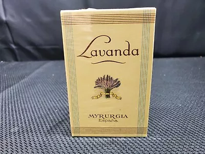 New Sealed Vintage Lavanda Myrurgia España 3 3/4 Fl Oz Bottle Made In Spain • $103.20