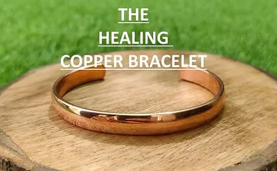 100%  Pure Copper Rose Gold Bangle/bracelet Arthritis Relief Copper Bangle • $45.98