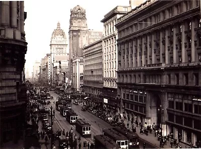 BANK OF AMERICA BUILDING SAN FRANCISCO MARKET STREET AT POWELL 8x10 SEPIA • $10.99