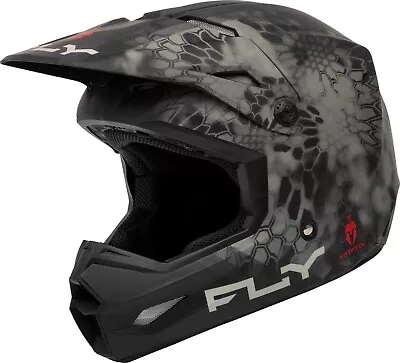 Fly Racing Kinetic SE Kryptek MX Offroad Helmet Matte Moss Gray/Black • $69.14