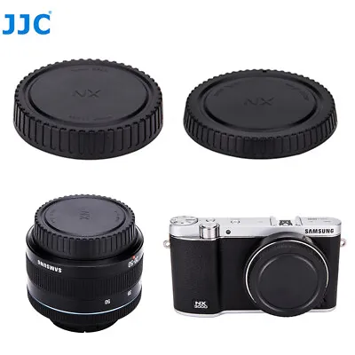 JJC Body Cap Rear+ Rear Lens Cap For SAMSUNG NX Mount Lenses +Cameras NX1 NX300 • $15.39