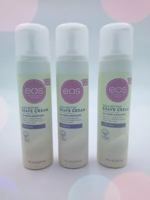 EOS Evolution Of Smooth Shea Butter Shave Cream Vanilla Bliss 3 Bottle Pack • $14.99