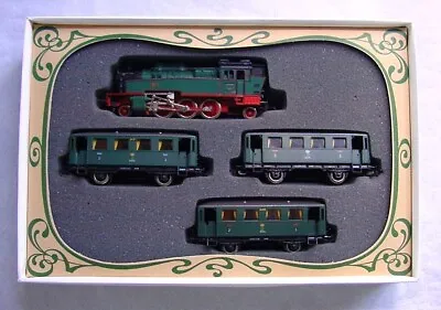 Piko Em 16s Ho Scale Steam Locomotive + 3 Cars Royal Saxon State Railways - Fs • $150