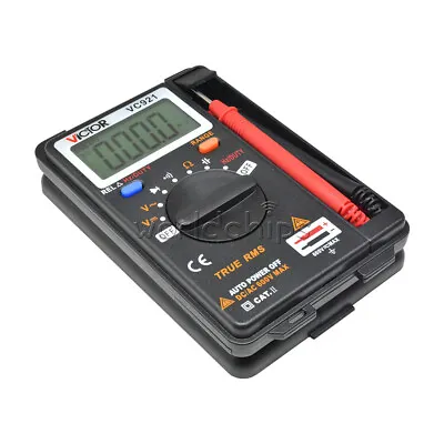 VICTOR Mini VC921 DMM Integrated Handheld Pocket Digital Frequency Multimeter • $19.94