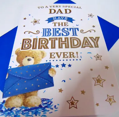 Dad Birthday Greetings Card......To A Very Special Dad • £2.14