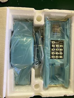 Telemania 57 Chevy Blue Corded Telephone New  Vintage *NO Box * • $28.99