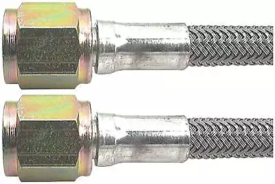 AllStar Braided Stainless Steel Brake Line 4 An 4An Staight End  36  36 In Long • $19.26