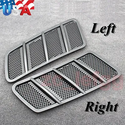 Front Left&Right Hood Vent Grill Cover Insert For 12-15 Mercedes Benz W166 GL ML • $32.95