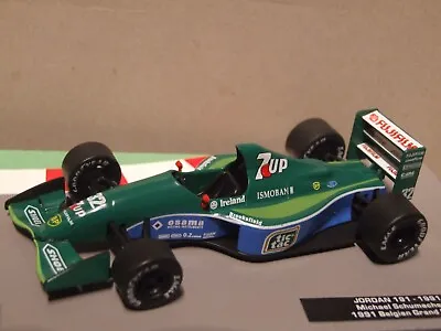 1991 Formula 1  Michael Schumacher  JORDAN 191 1:43 Scale • £22.50