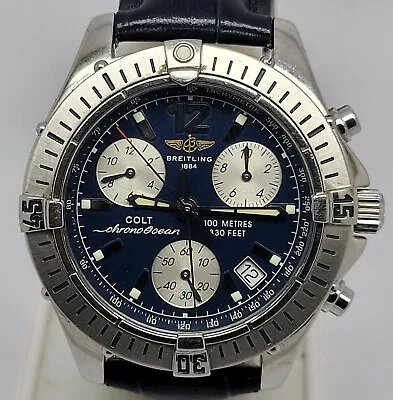 Breitling - Colt Chrono Ocean Quartz- Ref. A53350 - Men 38mm • $999.99