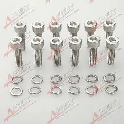 Ls1 Header Bolts Stainless Steel For Lsx Ls2 Ls3 Ls6 Ls7 Gm Vortec  5.3 6.0 6.2l • $8.41