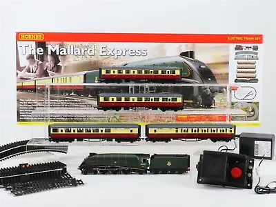 OO Scale Hornby R1064 BR British  The Mallard Express  4-6-2 Steam Passenger Set • $299.95