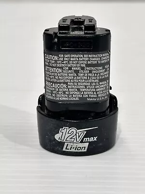 Genuine Makita BL1014 10.8-12V Volt MAX Lithium Ion Battery Pack OEM • $21.24