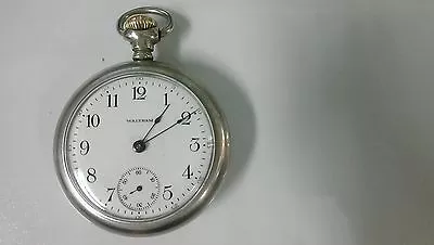 Vintage American Waltham Pocket Watch Open Face • £184.18