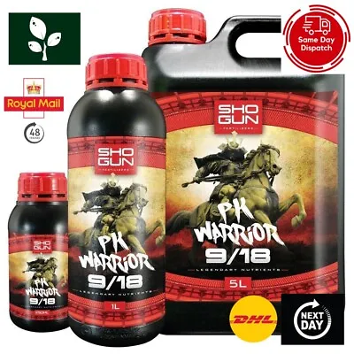 £19.95 • Buy Shogun PK Warrior 9/18 1L Flower Booster Enhancer And Weight Gainer FAST POST