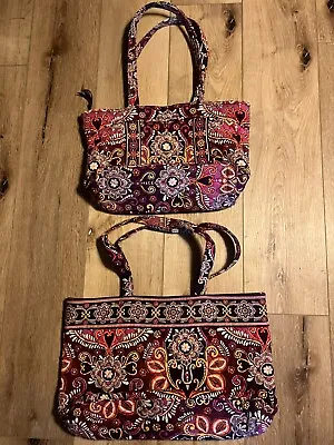 Vera Bradley  2 Bags - Large Weekender Bag And Matching Purse • $11