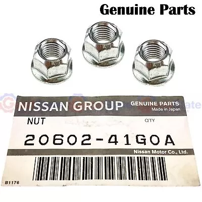 GENUINE Nissan Skyline V35 CV36 V36 Front Exhaust Pipe Nut Set Of 3 • $15.67