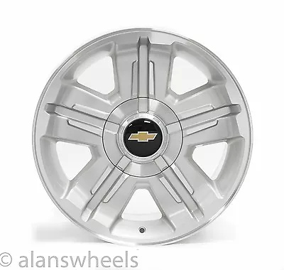 $950 • Buy 4 NEW Chevy Suburban Tahoe Z71 Silver Machined 18” Wheels Rims Free Ship 5300