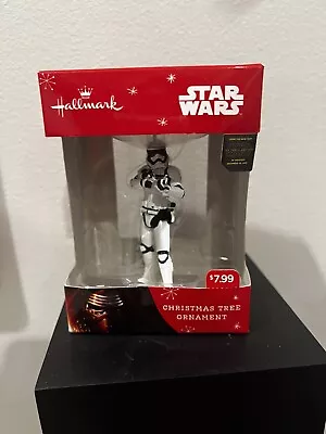 NEW Hallmark Star Wars First Order Stormtrooper Christmas Holiday Tree Ornament • £15.90