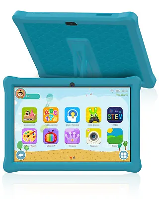 PEICHENG 32GB 10  Android Tablet For Kids Quad-Core Dual Camera WiFi Bundle Case • $49.99