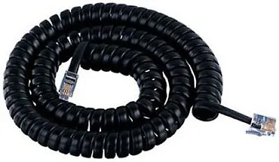 25 Black 12' Vodavi Infinite 3516 IN9011 IN9012 IN9014 IN9015 71 Handset Cords • $66.25