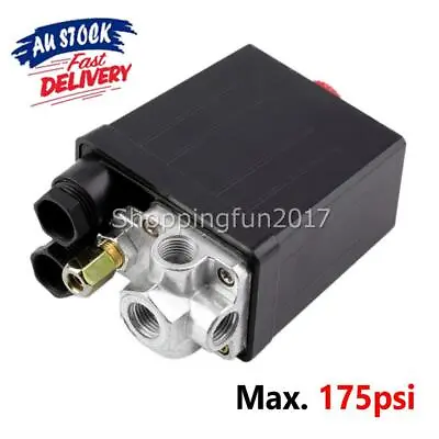 Heavy Duty 175 PSI 240V Air Compressor Pressure Switch Control Valve • $24.02