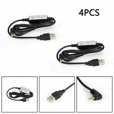 4X USB Charging Cable USB-DC-5B For YAESU VX-5R VX-6R VX-7R 150 VXA150 UK` • £19.19