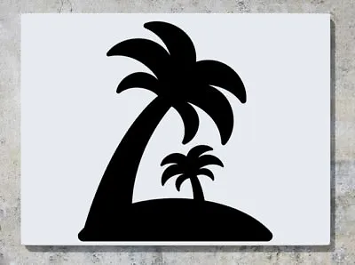 Palm Tree Exotic Holiday Beach Wall Art Decal Sticker Picture Poster • $78.84