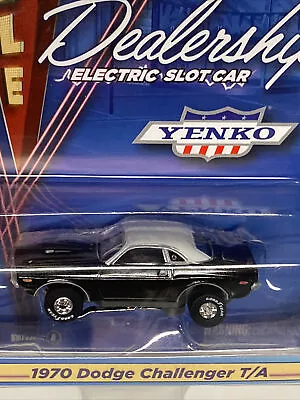 1970 Dodge Challenger T/A In Black ERROR Muscle Car Mr. Norm’s HO Slot AW SC385 • $21